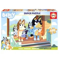 Puzzle - Puzzle drewniane 100 Blue Educa - miniaturka - grafika 1