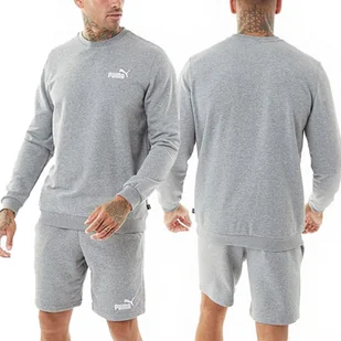 Puma dres komplet sportowy męski bluza spodenki szary 847419 03 S - Dresy męskie - miniaturka - grafika 1