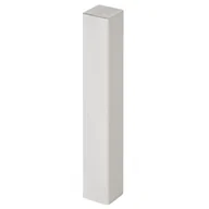 Listwy przypodłogowe - FnProfile Narożnik uniwersalny MDF Biały 18 x 18 x 122 mm 2 szt. - miniaturka - grafika 1