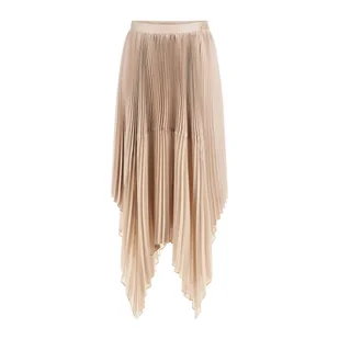 IRINA ASYMMETIC PLEATED SKIRT - Spódnice - miniaturka - grafika 1