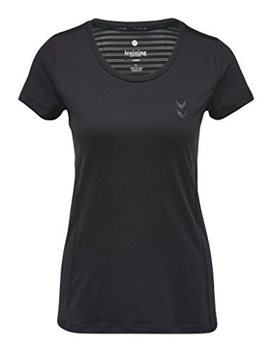 Hummel Damska koszulka Anna Short Sleeve TEE, czarna, S