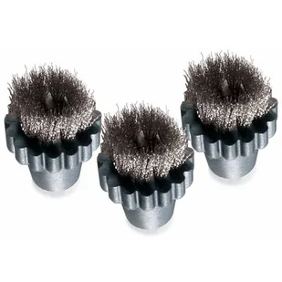 Zestaw szczoteczek mosiężnych do mopa parowego EUROFLEX Vapour M4/M4S/M6S (3 szt.) - Akcesoria i części AGD - miniaturka - grafika 1
