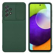 Etui i futerały do telefonów - Pokrowiec Do Samsung Galaxy A52 (4G / 5G) / A52s Etui w Bonbon Zieleń Obudowa Case Cover Ochrona kamery Cadorabo - miniaturka - grafika 1