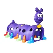 Place zabaw - Małpiszon, tunel dla dziecka Robaczek - miniaturka - grafika 1