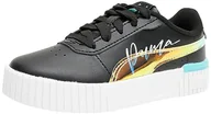 Buty dla dziewczynek - PUMA Carina 2.0 Crystal Wings Ps sneakersy dziewczęce, Puma Black Team Aqua PUMA White, 21 EU - miniaturka - grafika 1