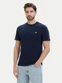 Koszulki męskie - Lacoste T-Shirt TH0888 Granatowy Regular Fit - miniaturka - grafika 1
