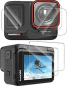 Akcesoria do kamer sportowych - SunnyLife SZKŁO HARTOWANE NA OBIEKTYW I EKRAN DO INSTA360 ACE - 6 SZT. - miniaturka - grafika 1