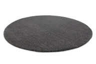 Dywany - Nowoczesny dywan do prania LATIO 71351100 koło szary koło 200 cm - miniaturka - grafika 1