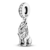 Wisiorki - Zawieszka SREBRO 925 Charms koralik do PANDORA Lew - miniaturka - grafika 1