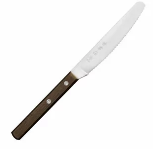 Kanetsune Seki Kanetsune AUS-8 Nóż kuchenny uniwersalny ząbkowany 11 cm - Noże kuchenne - miniaturka - grafika 1