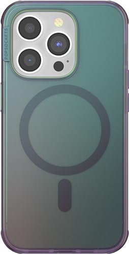 PopSockets: PopCase (do MagSafe) - Etui na telefon iPhone 14 Pro z możliwością zmiany położenia PopGrip przesuwnym stojakiem na telefon i uchwytem z wymienną górą - Nightshade
