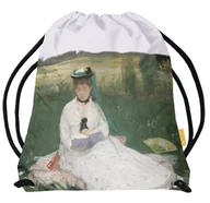 Torby szkolne - Worek Czytanie (portret Edmy Morisot) Berthe Morisot-Standard - miniaturka - grafika 1