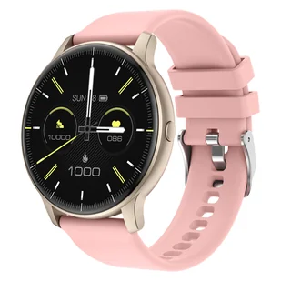 Iutech S40, 1,3’’, wodoodporny, różowy - Smartwatch - miniaturka - grafika 1