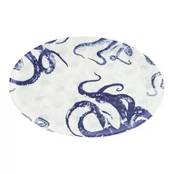 Tace i patery - Niebiesko-biały ceramiczny półmisek Villa Altachiara Positano, 40 x 25 cm - miniaturka - grafika 1