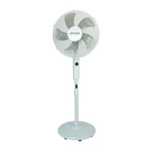 Wentylator Volteno Wentylator podłogowy biały+ wyświetlacz 40cm - Wentylatory - miniaturka - grafika 1
