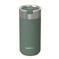 Kubki termiczne - Quokka Boost Coffee Tumbler - Kubek termiczny ze stali nierdzewnej z zaparzaczem 400 ml (Pine) - miniaturka - grafika 1