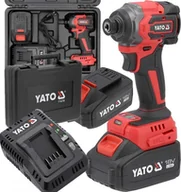Klucze udarowe - YATO Klucz udarowy AKUMULATOROWA 230Nm 18V + AKUMULATOR 1x 4Ah + ŁAD. - miniaturka - grafika 1