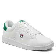Półbuty męskie - Sneakersy Fila Crosscourt 2 F Low FFM0002.13063 White/Verdant Green - miniaturka - grafika 1