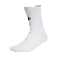 Skarpetki męskie - Skarpety za kostkę ADIDAS TENNIS CRW SOCK HT1644 – Biały - miniaturka - grafika 1