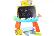 Tablice dla dzieci - MalPlay, tablica magnetyczna 3w1 - miniaturka - grafika 1