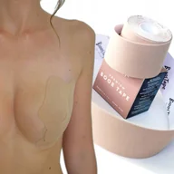 Akcesoria do bielizny - Boob Tape modelowanie biustu dekoltu gołe plecy - miniaturka - grafika 1