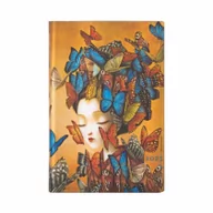 Kalendarze - Kalendarz Paperblanks 2023 Madame Butterfly Flexi Mini Tygodniowy - miniaturka - grafika 1