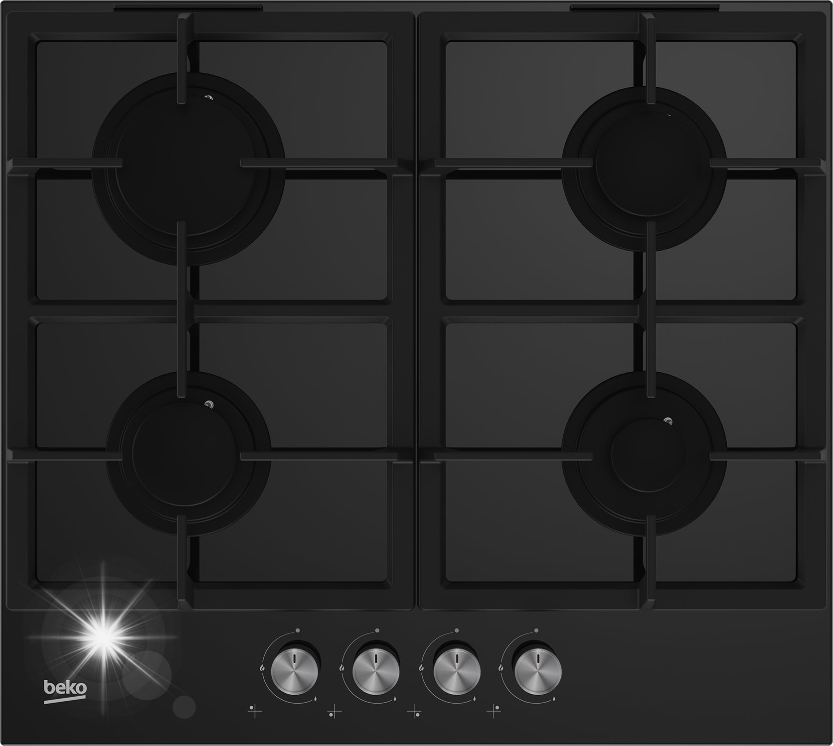 Beko HILG64225S Czarne szkło