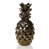Świece - Candellana Pineapple Brass Eucalyptus, Świeca Zapachowa, 8x16x8cm, 110ml, Europejski Wosk, Naturalny Bawełniany Knot, Przeciw Komarom - miniaturka - grafika 1