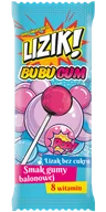 Gumy do żucia, lizaki, dropsy - Lizik BUBUGUM lizak bez cukru smak gumy balonowej 1 szt. STARPHARMA - miniaturka - grafika 1