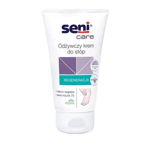 TZMO SA Seni Care Odżywczy krem do stóp 100 ml - Pielęgnacja stóp - miniaturka - grafika 3