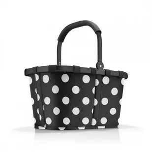 Koszyk carrybag frame, dots white kod: RBK7072 - Torby i wózki na zakupy - miniaturka - grafika 1