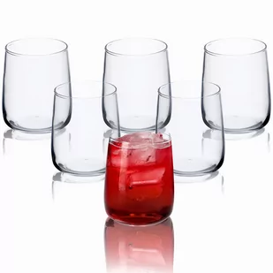 KADAX ZESTAW 6 SZKALNEK, SZKLANKA DO NAPOJÓW, SZKLANKA  DO SOKÓW, SZKLANKA  DO DRINKÓW, SZKLANKA  DO KOKTAJLI - Kubki - miniaturka - grafika 1