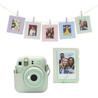 Aparaty natychmiastowe - Natychmiastowy aparat Fujifilm Instax mini 12 Dárkové balení Zielony - miniaturka - grafika 1