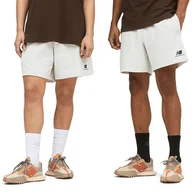 Spodenki damskie - Spodenki New Balance US21500SAH - szare - miniaturka - grafika 1