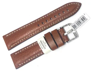 Skórzany pasek do zegarka 22 mm Morellato A01X6023E22041CR22 brązowy - Akcesoria do zegarków - miniaturka - grafika 1