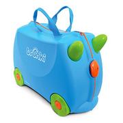 Walizki - TRUNKI Trunki walizka dziecięca na kółkach, niebieski (niebieski) - 0054-GB01-UKV 0054-GB01-UKV - miniaturka - grafika 1