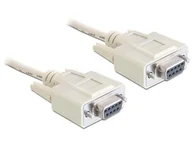 Złącza, przejściówki, adaptery - Delock Kabel Transmisyjny RS232 9F/9F 5m - miniaturka - grafika 1