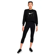 Bluzy damskie - Nike Bluza damska Df Gx Get Fit Fc Cw 12 M czarny/biały m - miniaturka - grafika 1