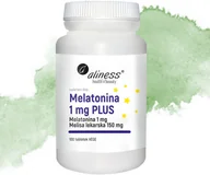 Suplementy naturalne - MELATONINA 1mg plus Aliness 100 sztuk - miniaturka - grafika 1