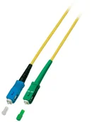 Kable światłowodowe - Patchcord światłowodowy OS2 9/125 SM SC/APC-SC/UPC Simplex 5m - miniaturka - grafika 1
