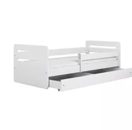 Łóżka dla dzieci i młodzieży - Kocot Kids Łóżko dziecięce TOMI 180x80 białe z szufladą KOCOT KIDS - miniaturka - grafika 1