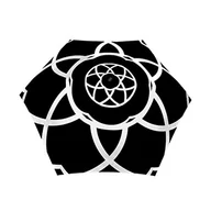 Parasole - SMATI parasol kieszonkowy, czarny (kwiat) - miniaturka - grafika 1