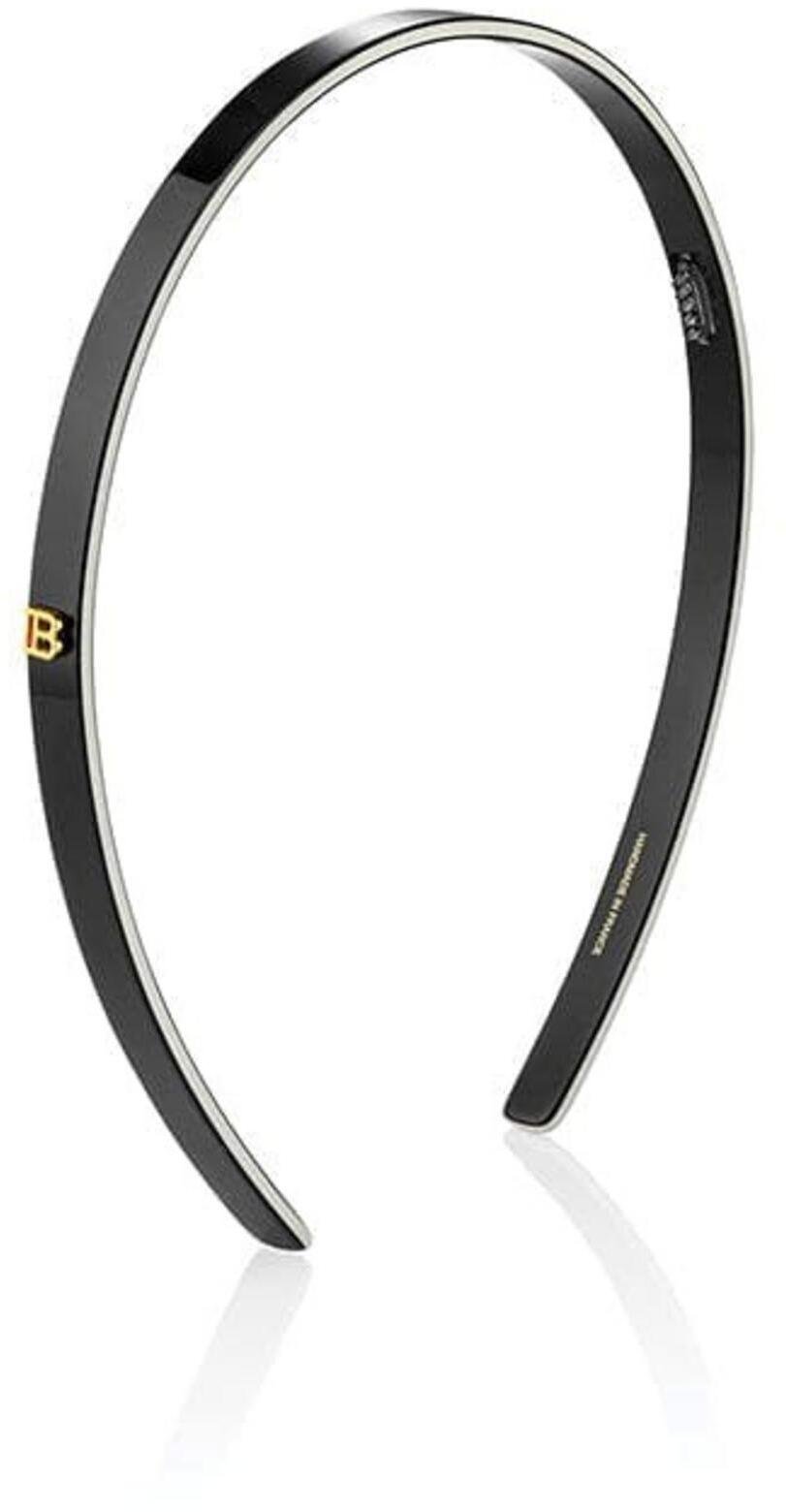 Balmain Balmain, Balmain, Hair Band, Black/White For Women