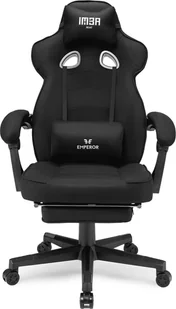 Fotel IMBA Seat Fotel gamingowy IMBA EMPEROR II (TKANINA BLACK) - Fotele gamingowe Fotel IMBA Seat Fotel gamingowy IMBA EMPEROR II (TKANINA BLACK) - Fotele gamingowe - miniaturka - grafika 1