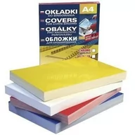 Okładki do laminatorów i bindownic - Okładka kartonowa do bindowania CHROMO A4 NATUNA biała błyszcząca (100szt) - miniaturka - grafika 1