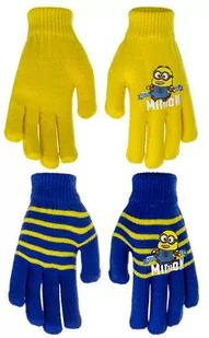 Rękawiczki Rękawice Pięciopalczaste Minionki 2-Pak - Rękawiczki dla dzieci - miniaturka - grafika 1