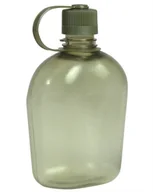 Termosy - Manierka na wodę 1 l półprzeźroczysta oliwkowa - Mil-Tec - miniaturka - grafika 1