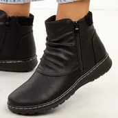 Botki damskie - Czarne botki damskie Vinceza 87725 - miniaturka - grafika 1