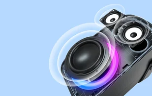 Głośnik bezprzewodowy Bluetooth Tronsmart Halo 110 (czarny) - Głośniki i kolumny - miniaturka - grafika 6