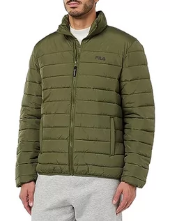 Kurtki męskie - FILA Butzbach Light Padded kurtka męska, olive night, L - grafika 1